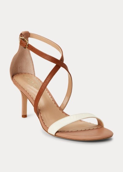 Women's Ralph Lauren Leaton Colorblock Sandals | 935462HGD